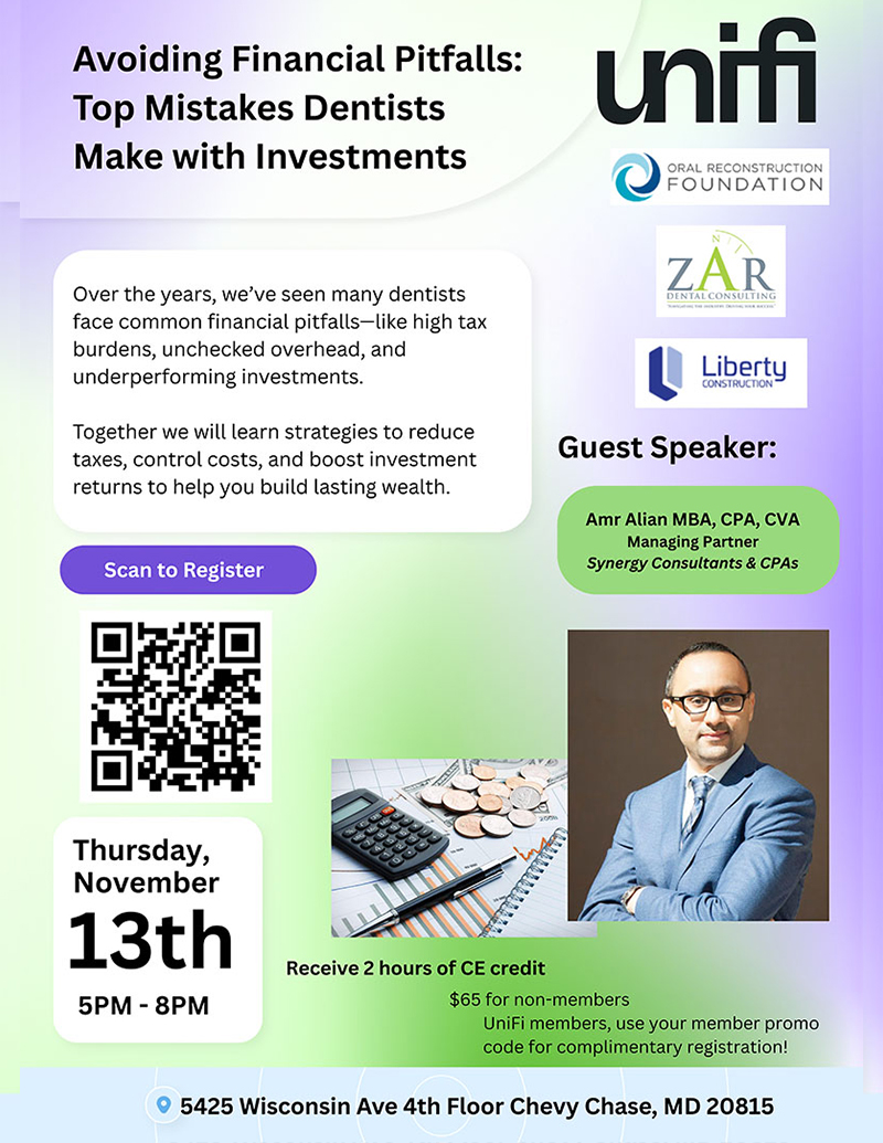 Avoiding Financial Pitfalls: Top Mistakes Clinicians Make With Investments event flyer