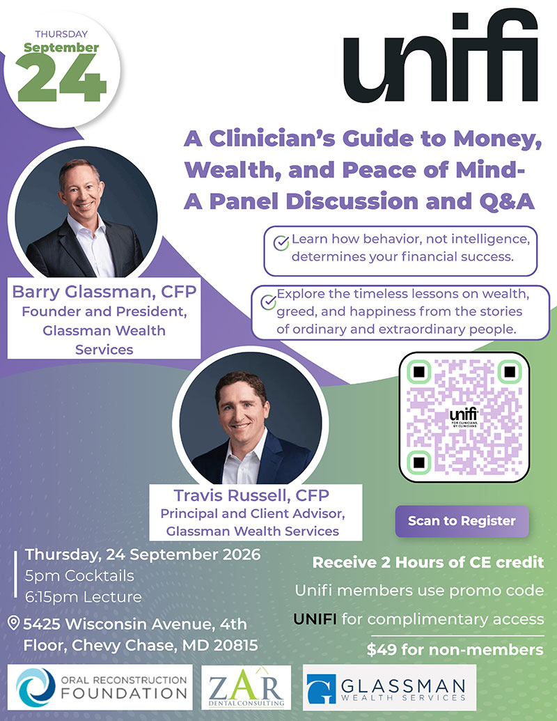 A Clinician's Guide to Money, Wealth, and Peace of Mind event flyer