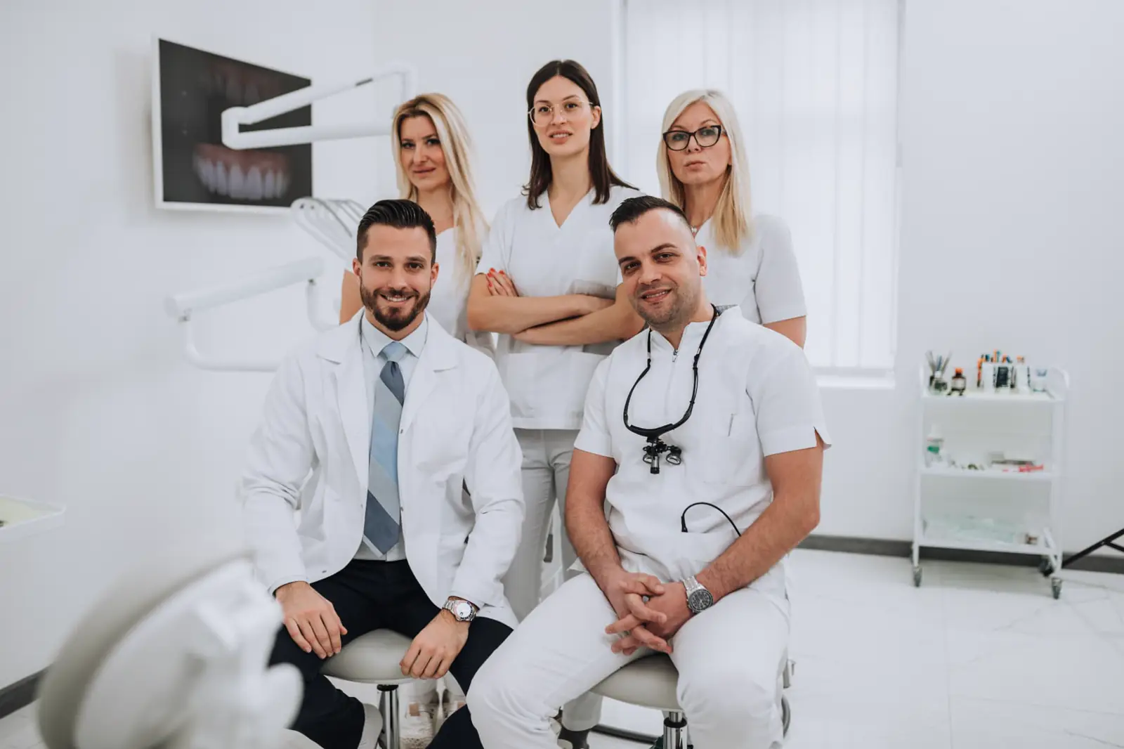 Medical team in a modern practice
